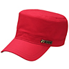 GC049　ワークキャップ　レッド