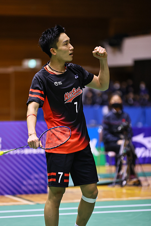 桃田賢斗選手が11ヶ月ぶり復帰戦 3年連続4度目の優勝を飾る 第74回全日本総合選手権 News ニュース ヨネックスバドミントン Yonex Badminton