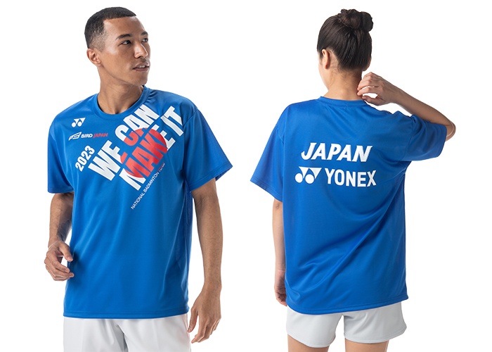 応援Tシャツを着て、バドミントン日本代表を応援しよう！スディルマン