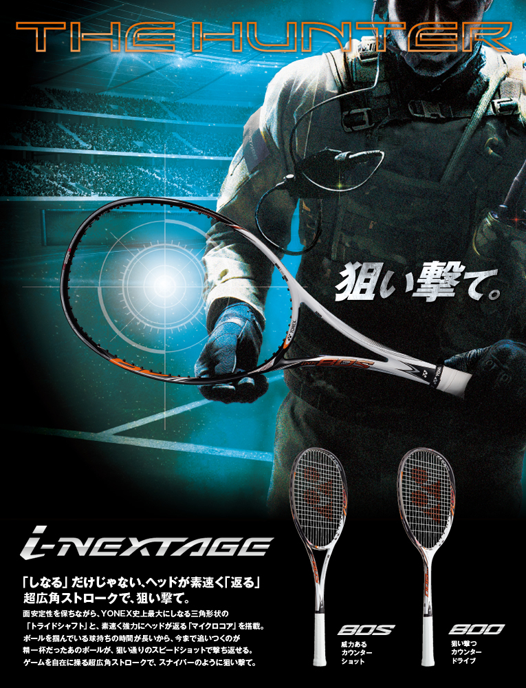国内最安値！ ヨネックス ソフトテニスラケット アイネクステージ80S YONEX - ラケット(軟式用) - labelians.fr
