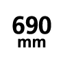 690mm