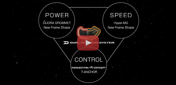 パワー、スピード、コントロールを高めてゲームを制する攻撃型