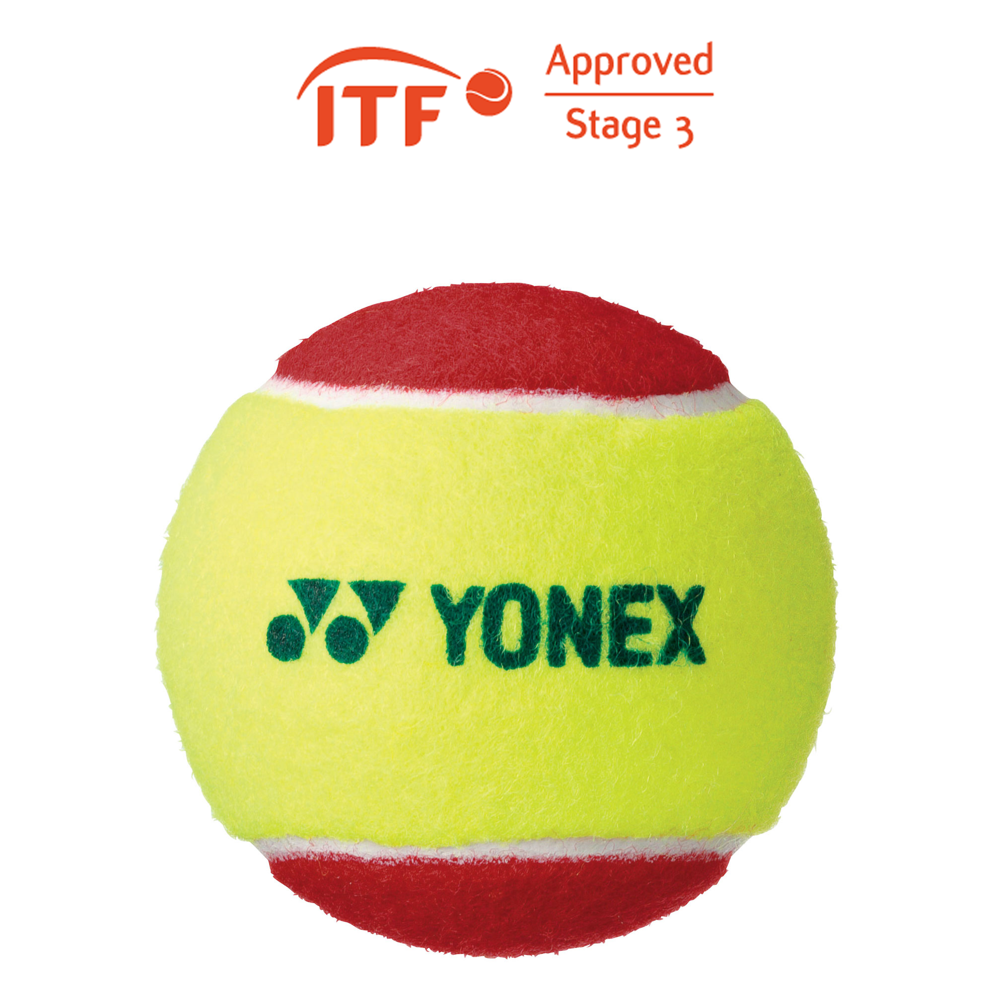 YONEX マッスルパワーボール20（STAGE3 RED）36個 子供