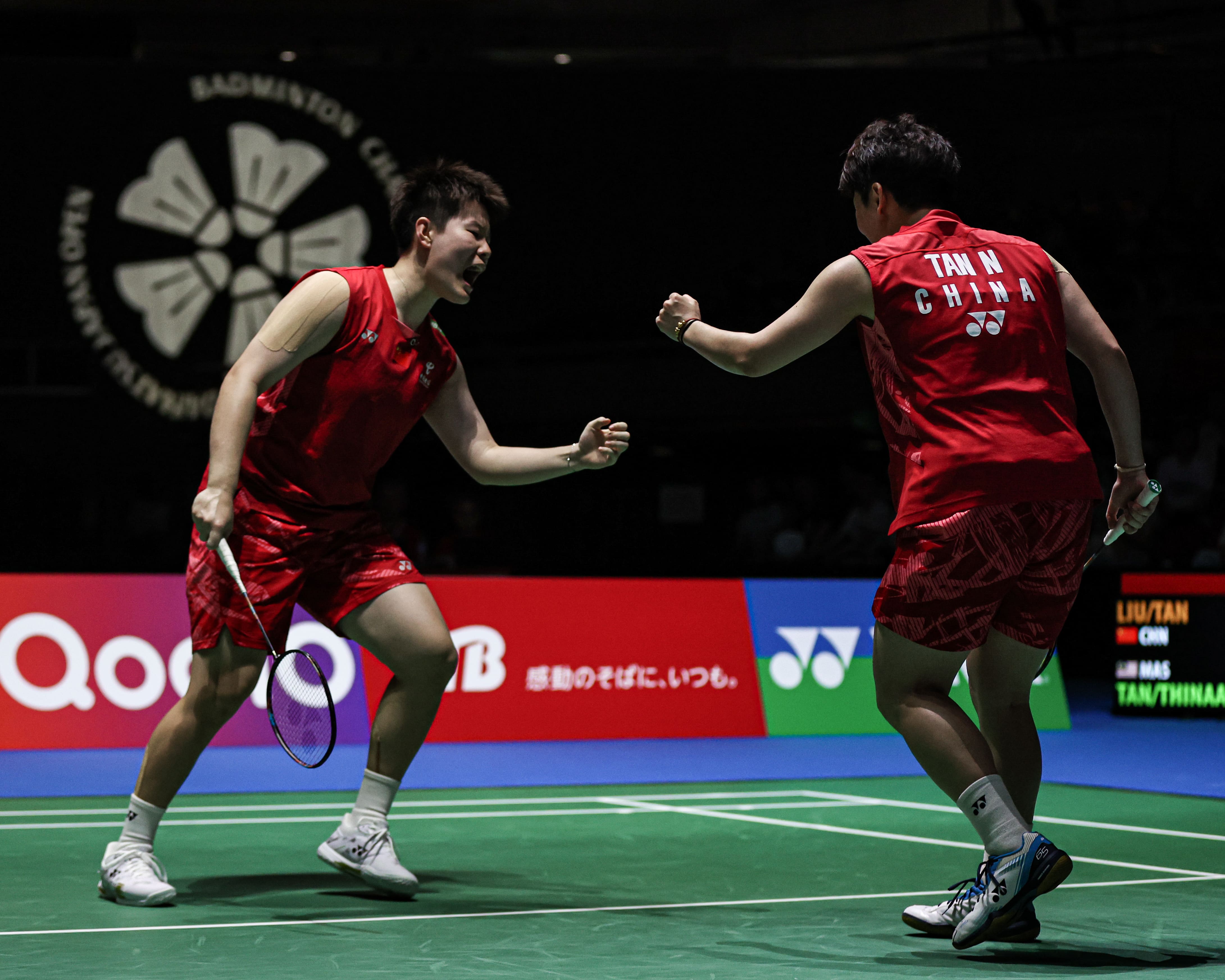 タン・ニン選手&リョウ・シェンシュウ選手