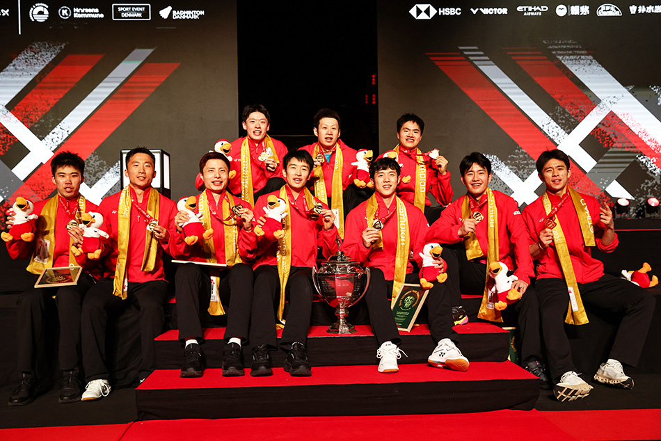 激戦を制し、中国と韓国が頂点に トマス杯＆ユーバー杯 2026