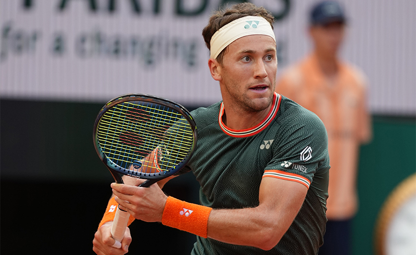 On Court-T&Skirt テニス SizeS 全仏ver. 新品/未開封 クレー巧者にウィンブルドン優勝者たちがベスト8へと躍進！ 全仏