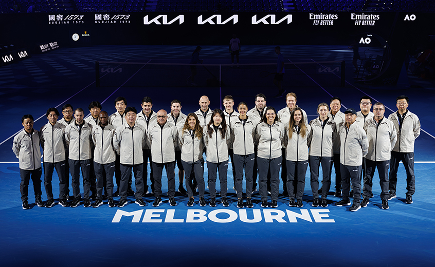 オフィシャルストリンガーとして10年連続でサポート 全豪オープン2025