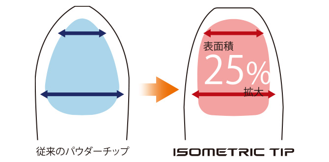 アイソメトリックチップ