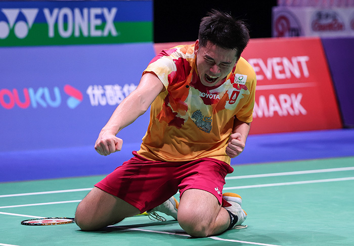 新時代到来！ クンラヴァット・ヴィディットサルンが初制覇、奈良岡功大は栄えある銀メダル　世界バドミントン選手権2023