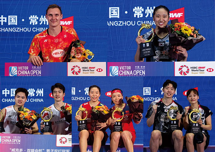 世界王者3組がチャンピオンに。アクセルセンが優勝で世界選手権の雪辱を果たす 中国オープン
