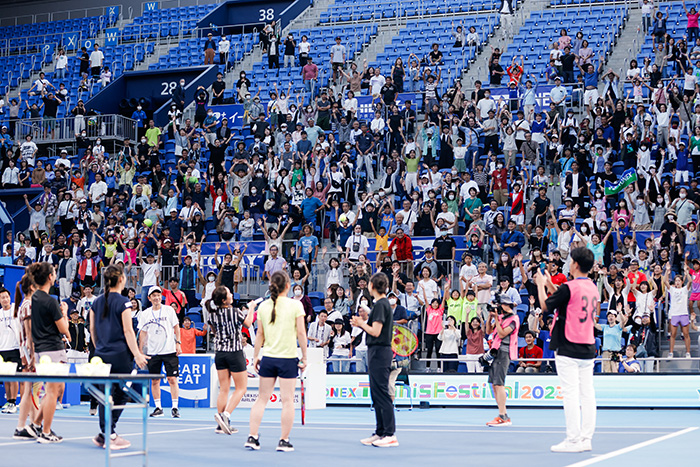 プロとファン、レジェンドとジュニア――全ての人々がテニスで交流する夢の祭典「YONEX TENNIS FESTIVAL」が開催!